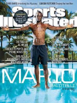 Mario Balotelli by Jeffery A. Salter for Sports Illustrated